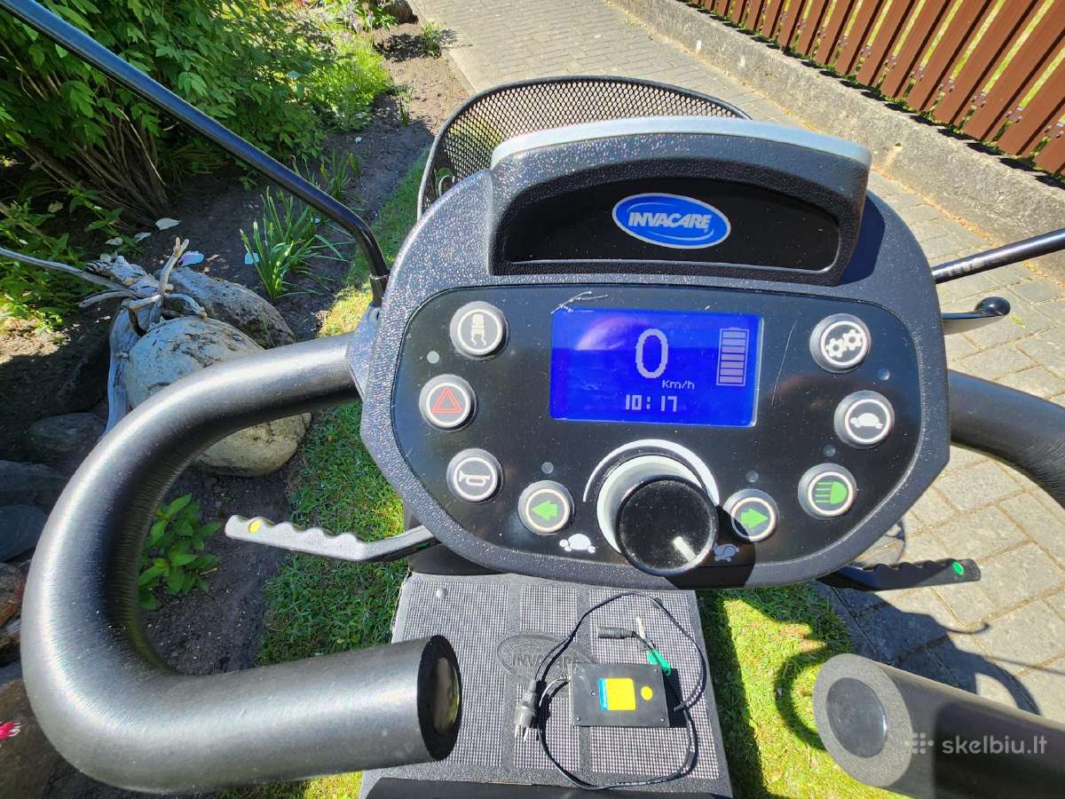 Elektrinis vežimėlis skuteris "Invacare Orion Pro" - nuotraukos Nr. 18