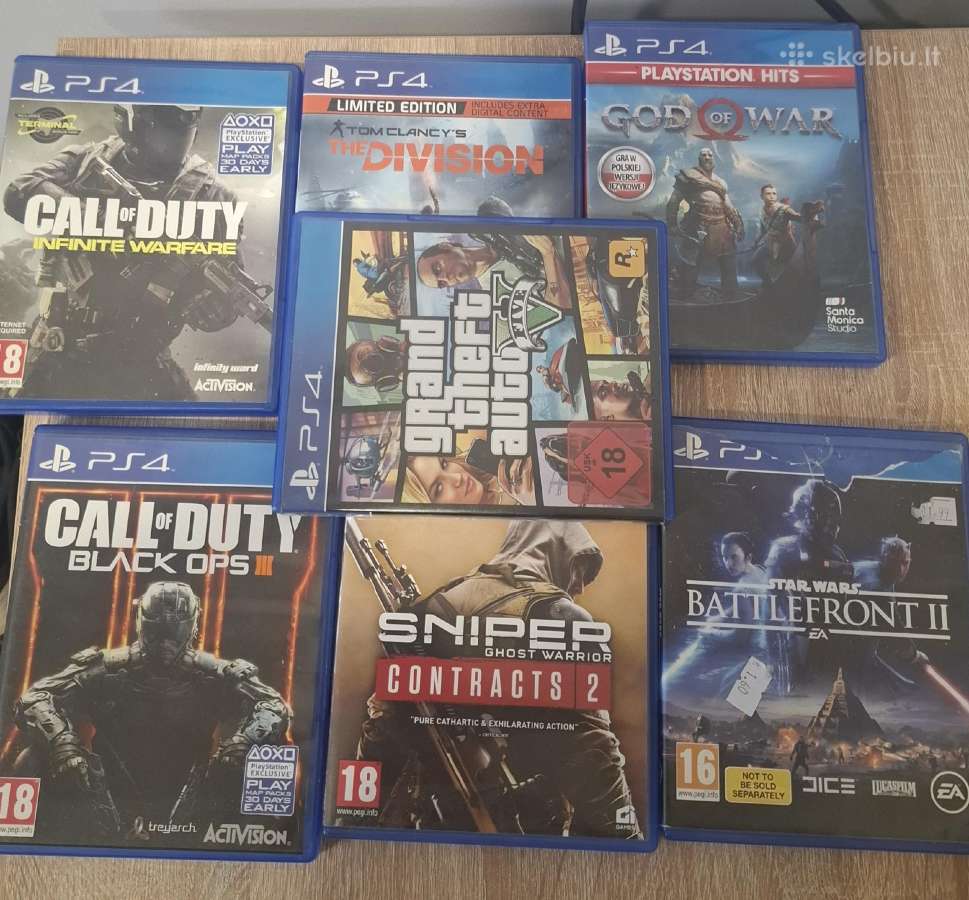 Ps4 ir ps5 žaidimai
