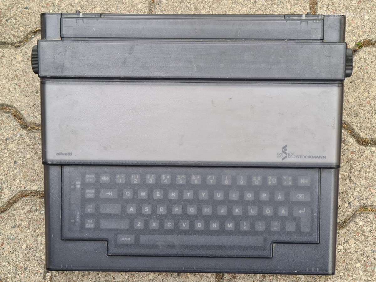 Elektrinė rašomoji mašinėlė "Olivetti Et Personal" - nuotraukos Nr. 13