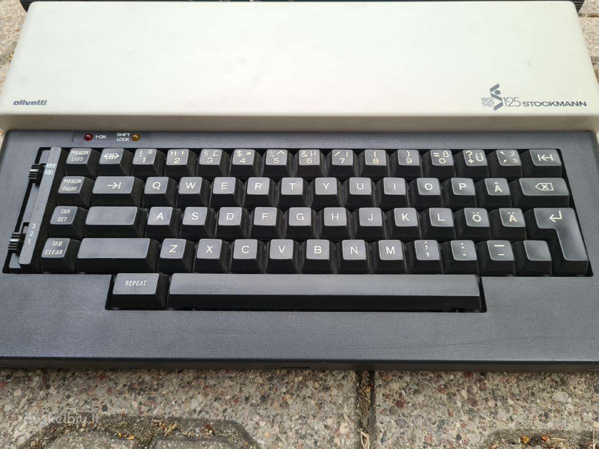 Elektrinė rašomoji mašinėlė "Olivetti Et Personal" - nuotraukos Nr. 7