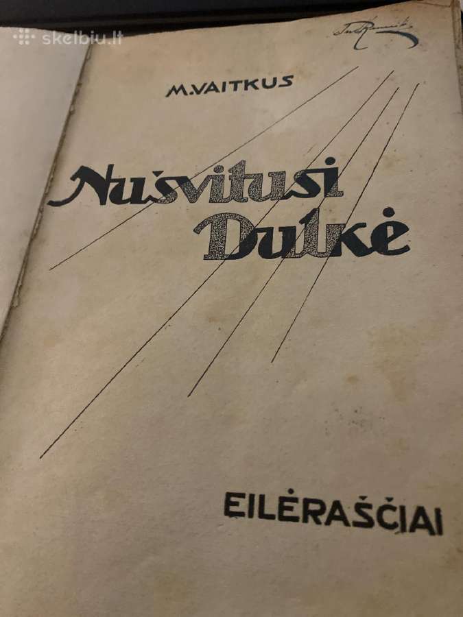 1933m. Nušvitusi dulkė - nuotraukos Nr. 2