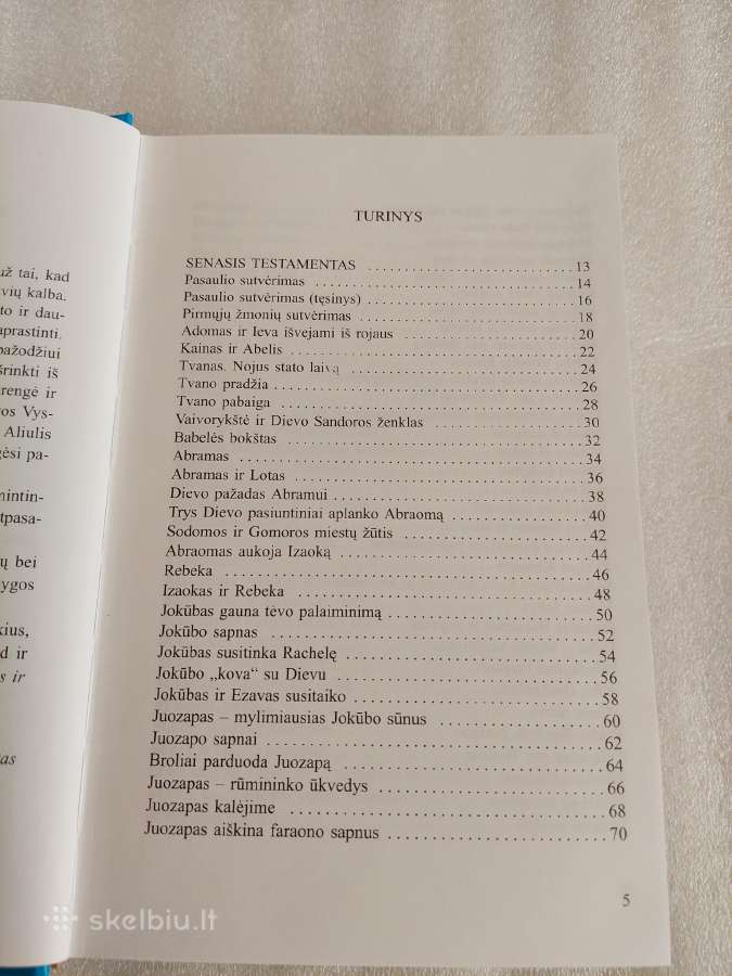 Biblija vaikams - nuotraukos Nr. 2