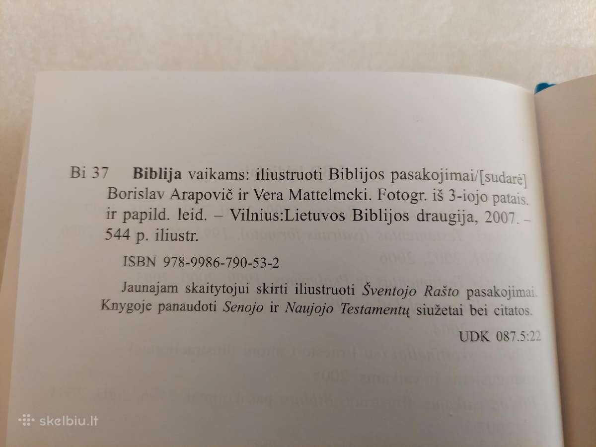 Biblija vaikams - nuotraukos Nr. 9