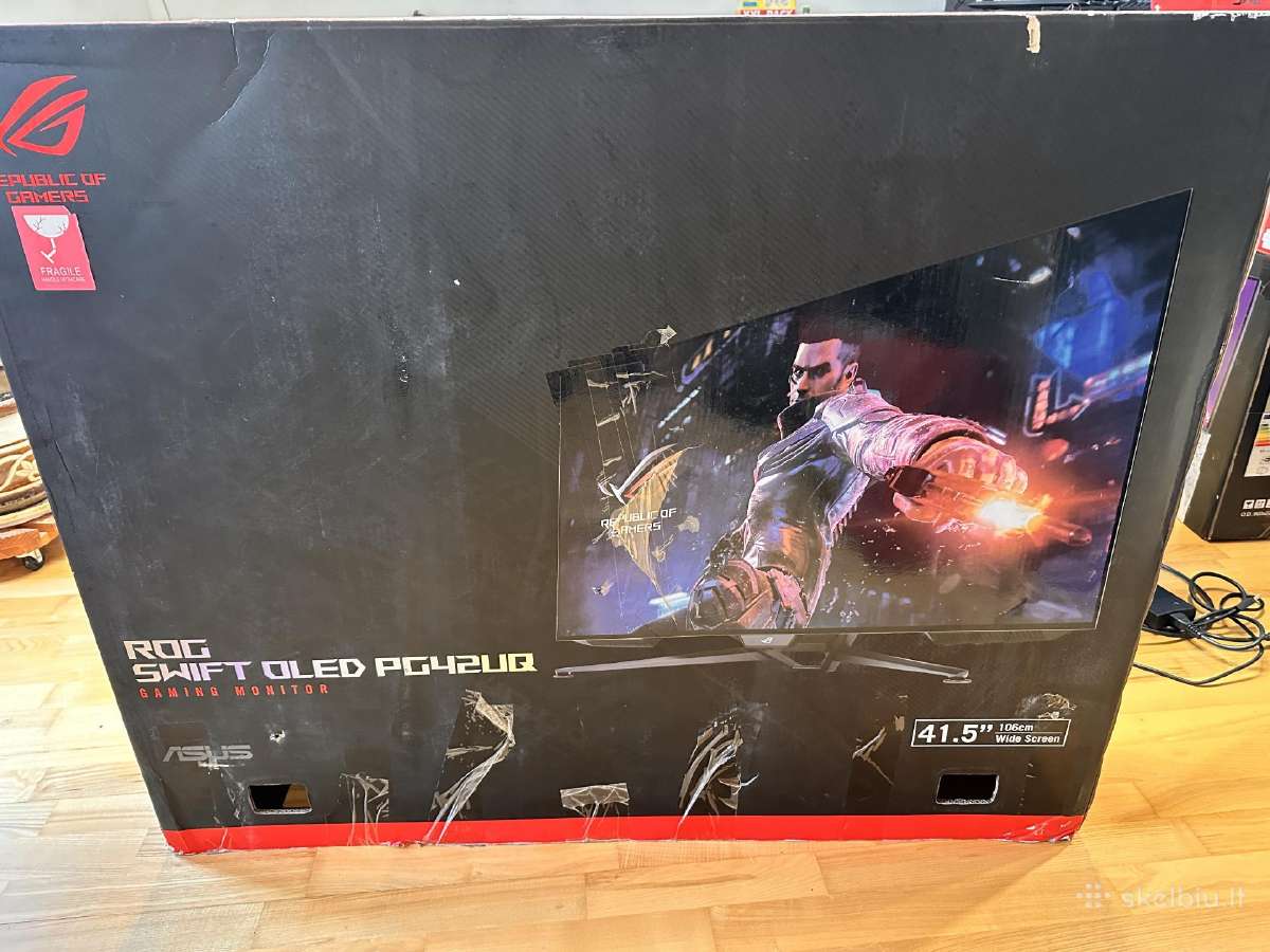 Asus Rog Swift Oled 4k 41.5 col. Pg42uq - nuotraukos Nr. 19