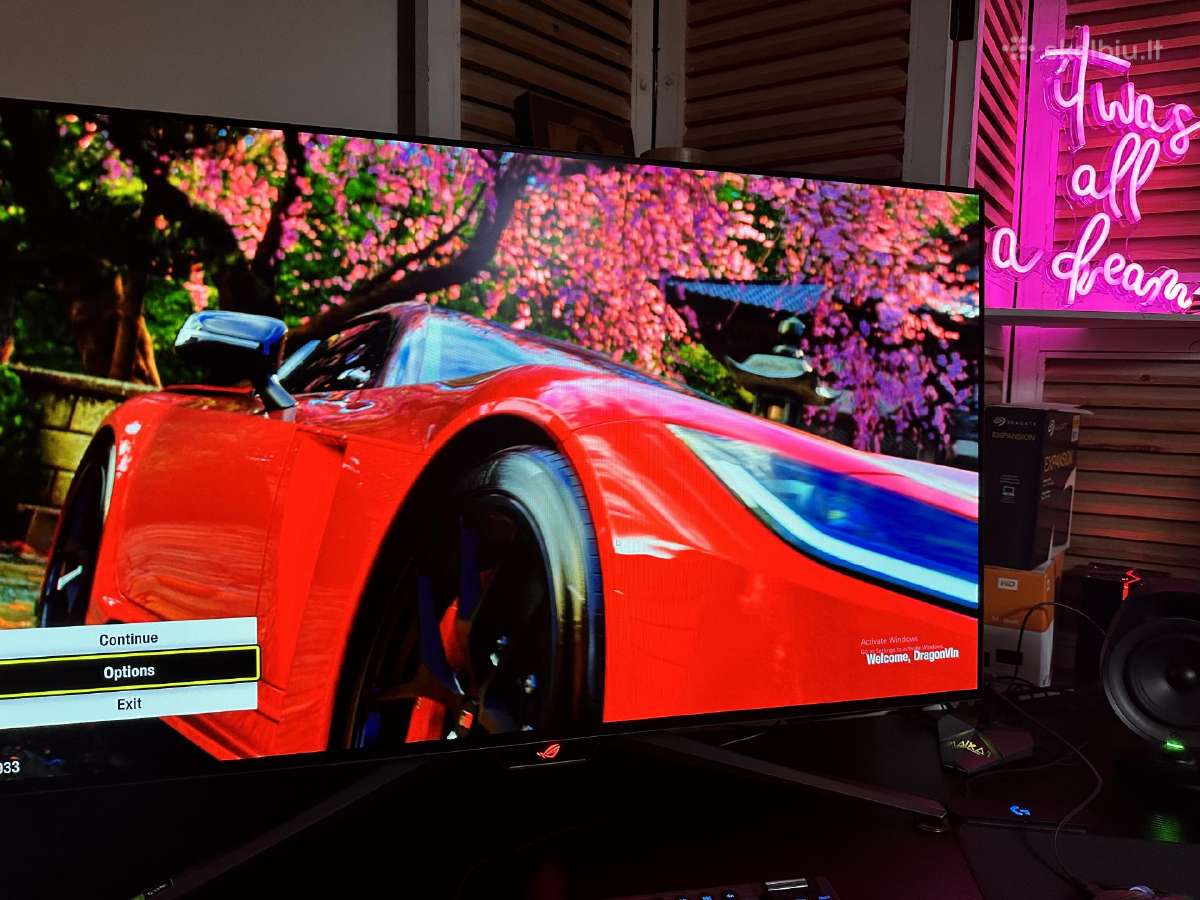 Asus Rog Swift Oled 4k 41.5 col. Pg42uq - nuotraukos Nr. 6
