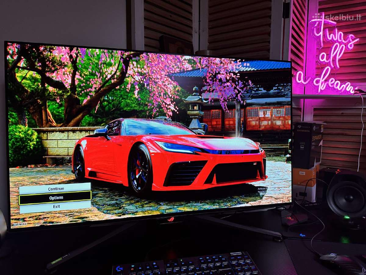 Asus Rog Swift Oled 4k 41.5 col. Pg42uq - nuotraukos Nr. 5