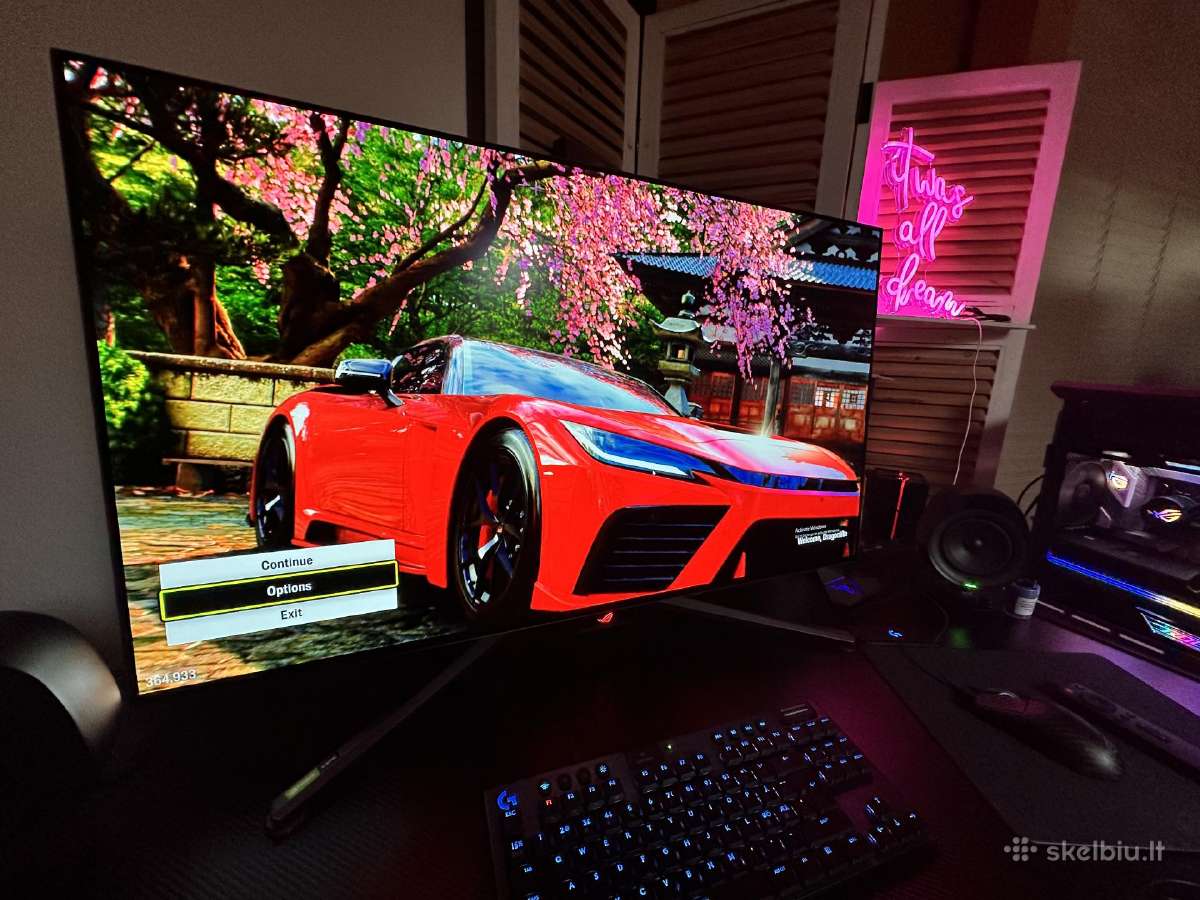 Asus Rog Swift Oled 4k 41.5 col. Pg42uq - nuotraukos Nr. 13