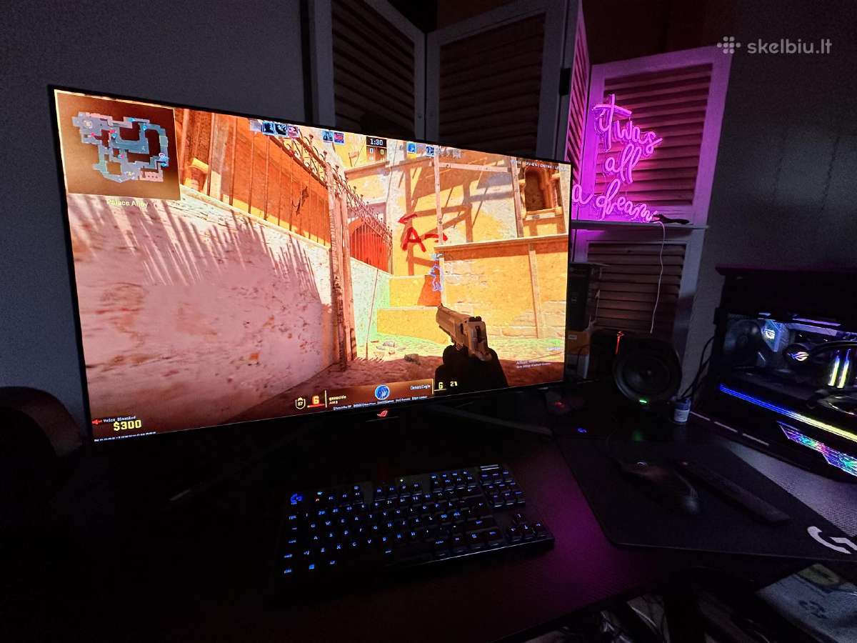 Asus Rog Swift Oled 4k 41.5 col. Pg42uq - nuotraukos Nr. 14