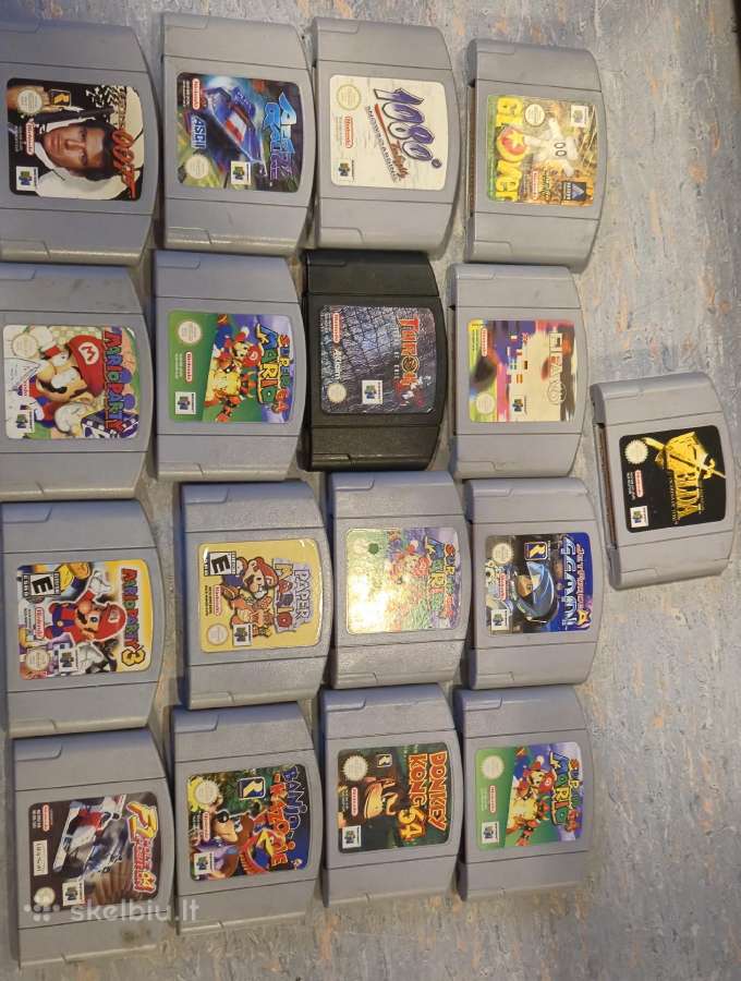 Nintendo 64 zaidimai