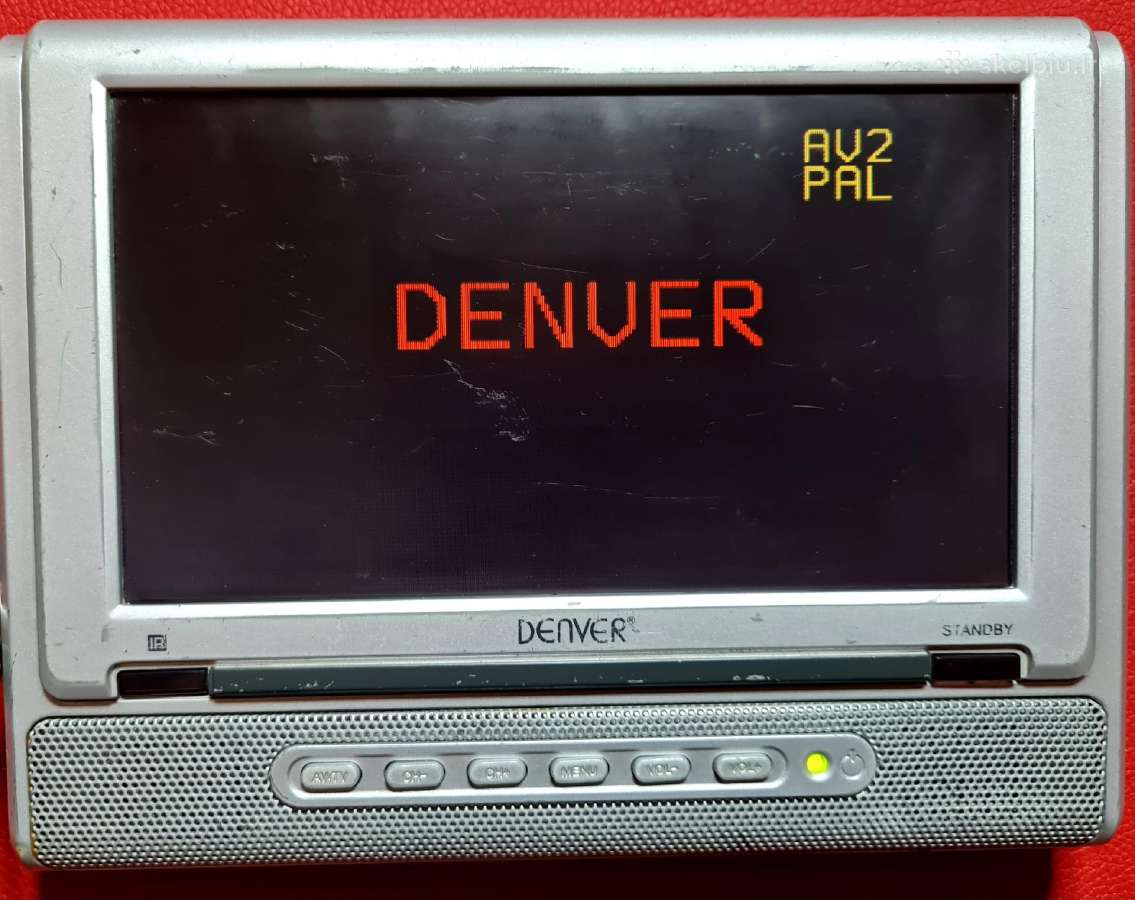 Analoginės televizijos TV/monitorius Denver