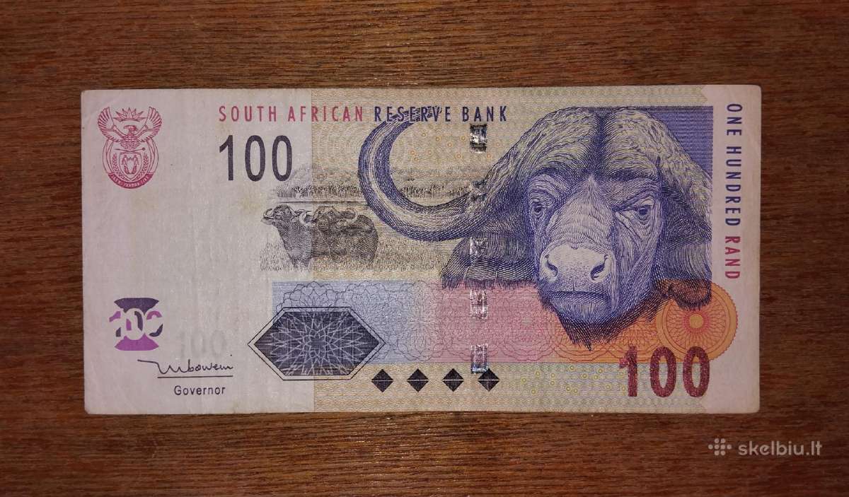 Pietų Afrikos 100 rand banknotas