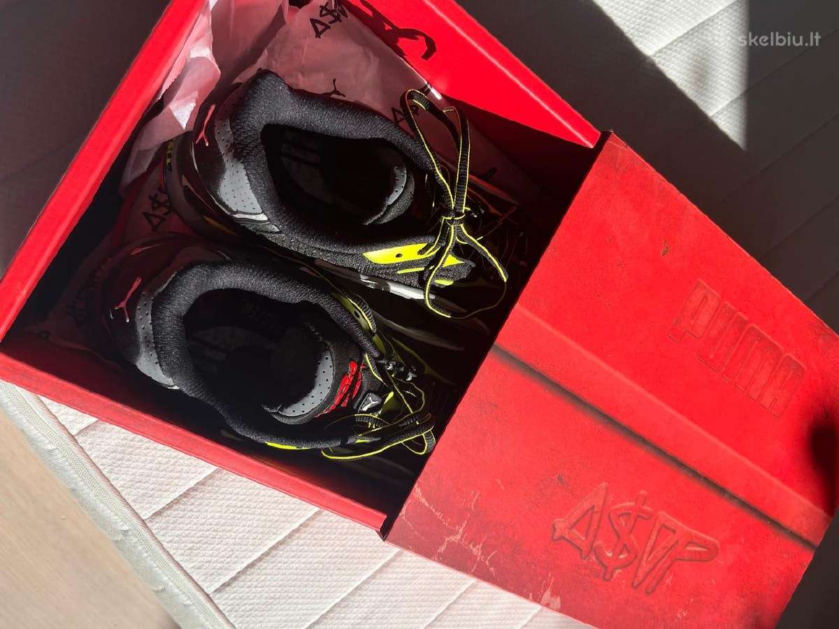 Puma A$ap Rocky Inhale Black Lime - nuotraukos Nr. 6
