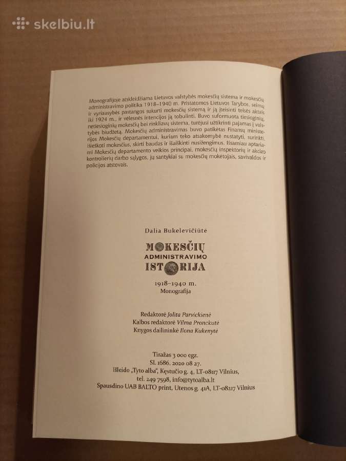 Mokesčių administravimo istorija 1918-1940 m. - nuotraukos Nr. 5