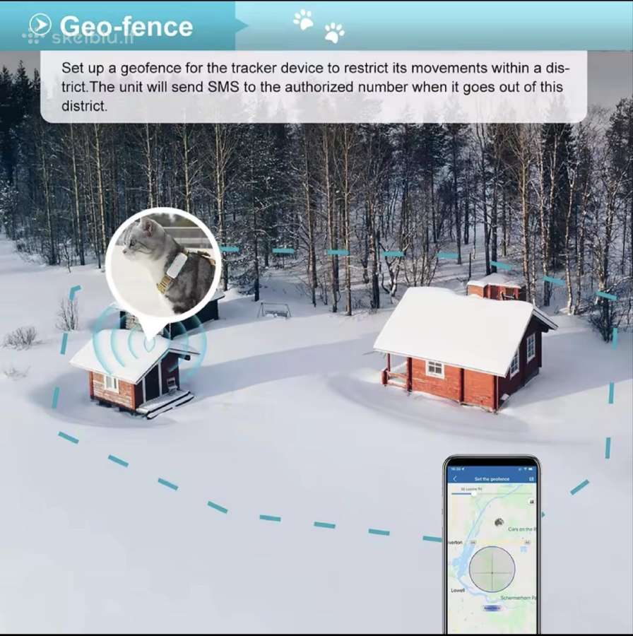 4G GPS sekiklis - antkaklis augintiniui - nuotraukos Nr. 7