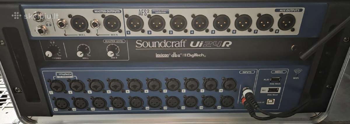 Soundcraft Ui24r audio pultas