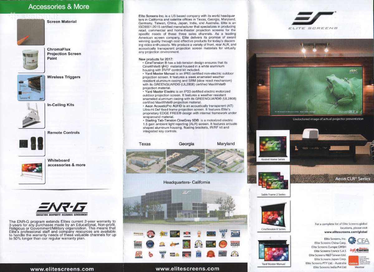 Elite Screens