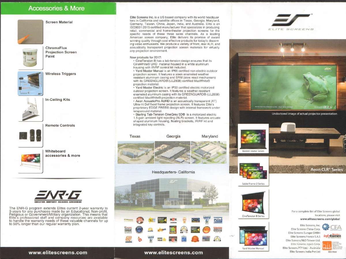 Elite Screens - nuotraukos Nr. 2