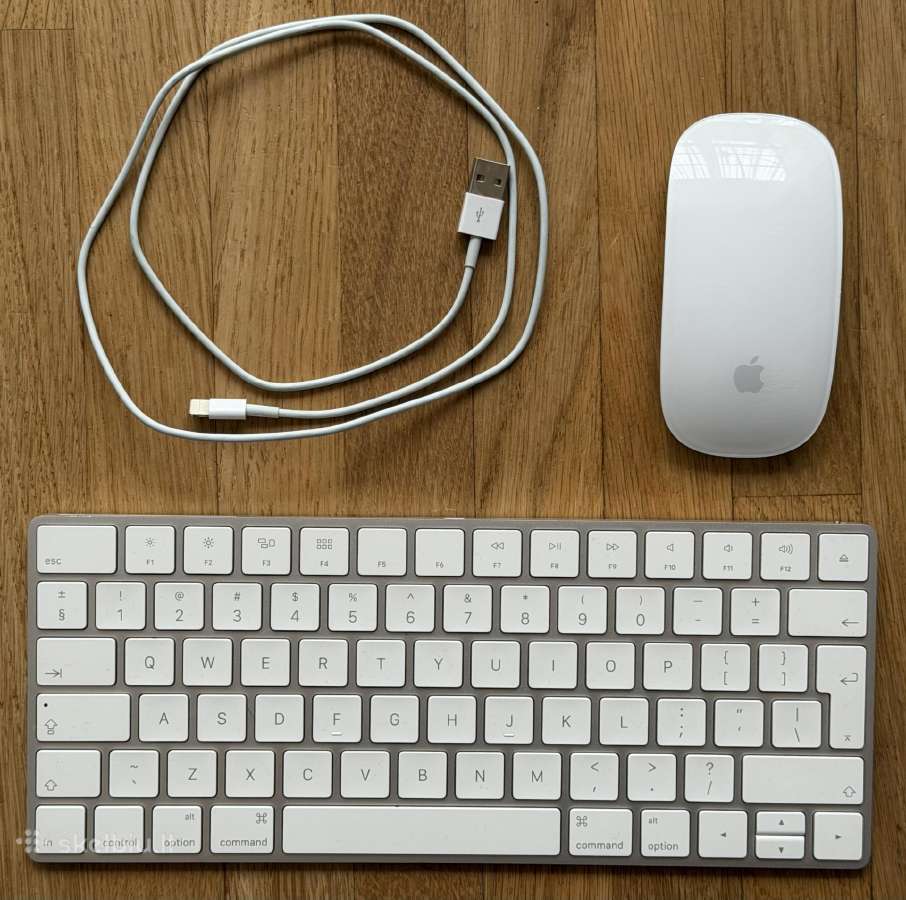 Apple klaviatūra ir pelė