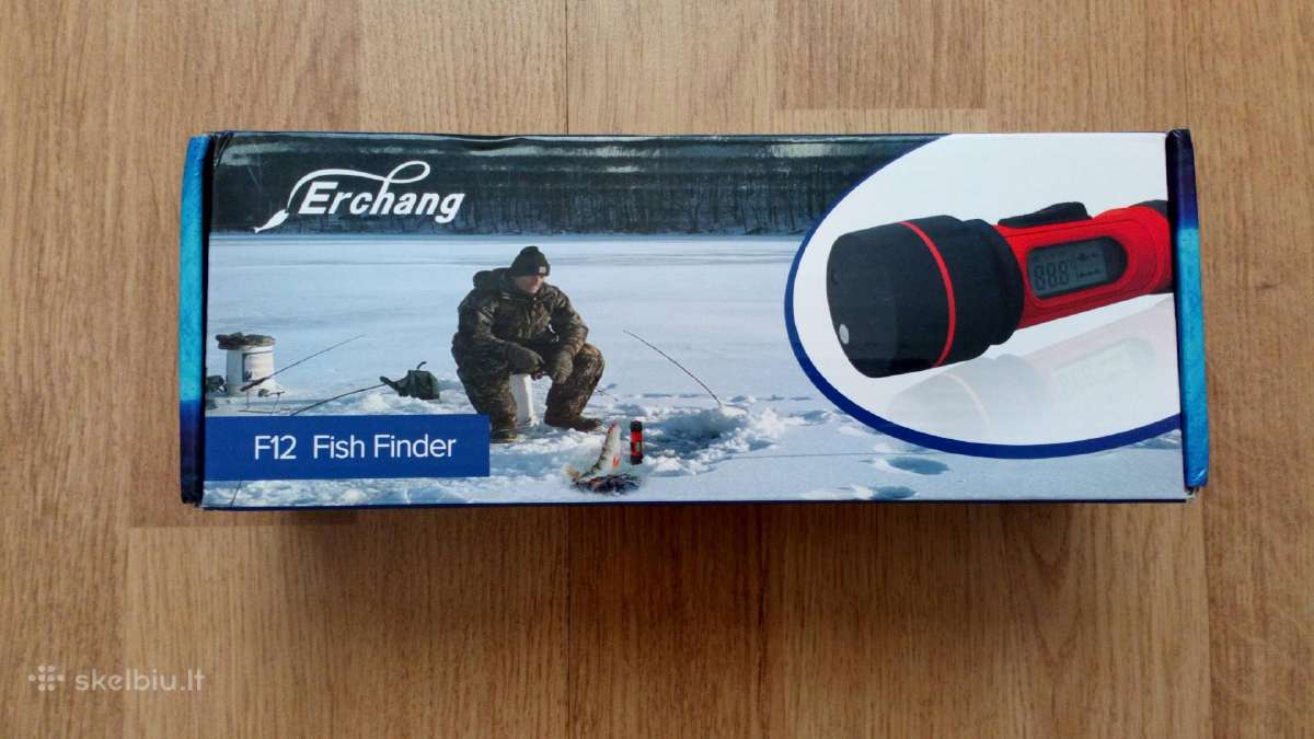 Naujas eholotas Fish Finder F12