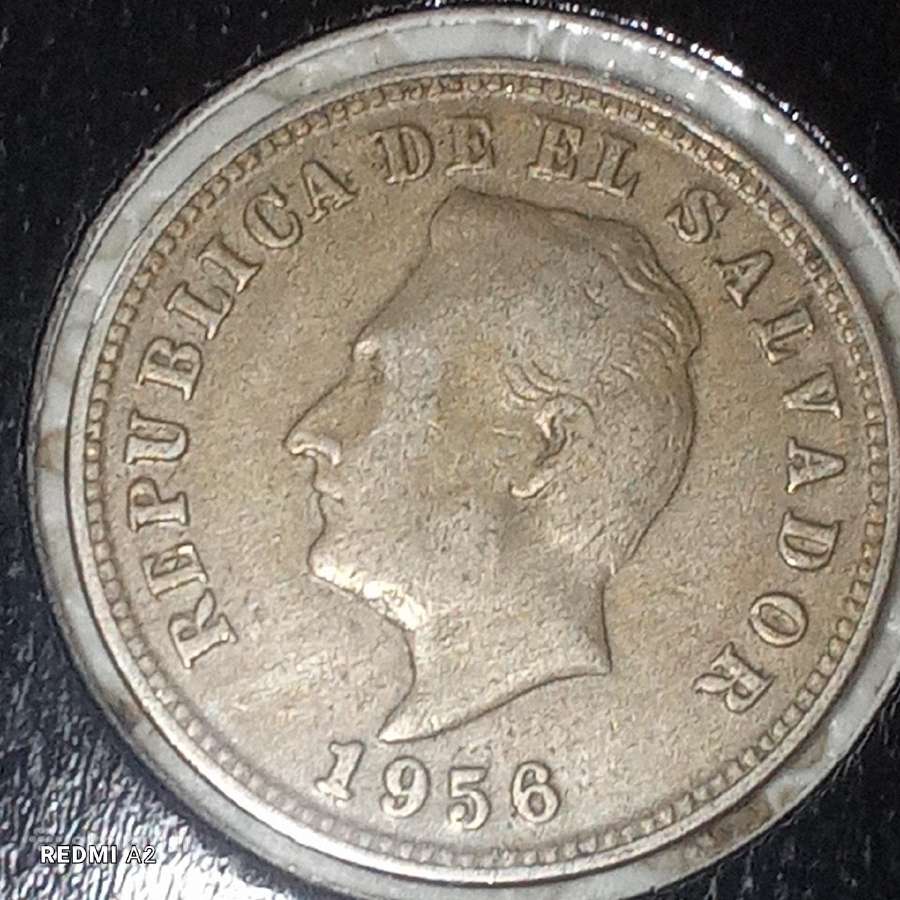 Salvadoras 5 sentavos 1956