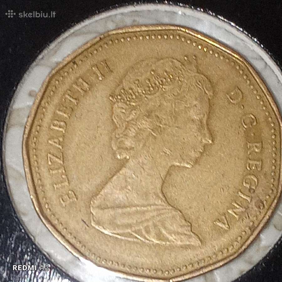 Kanada 1 doleris 1989