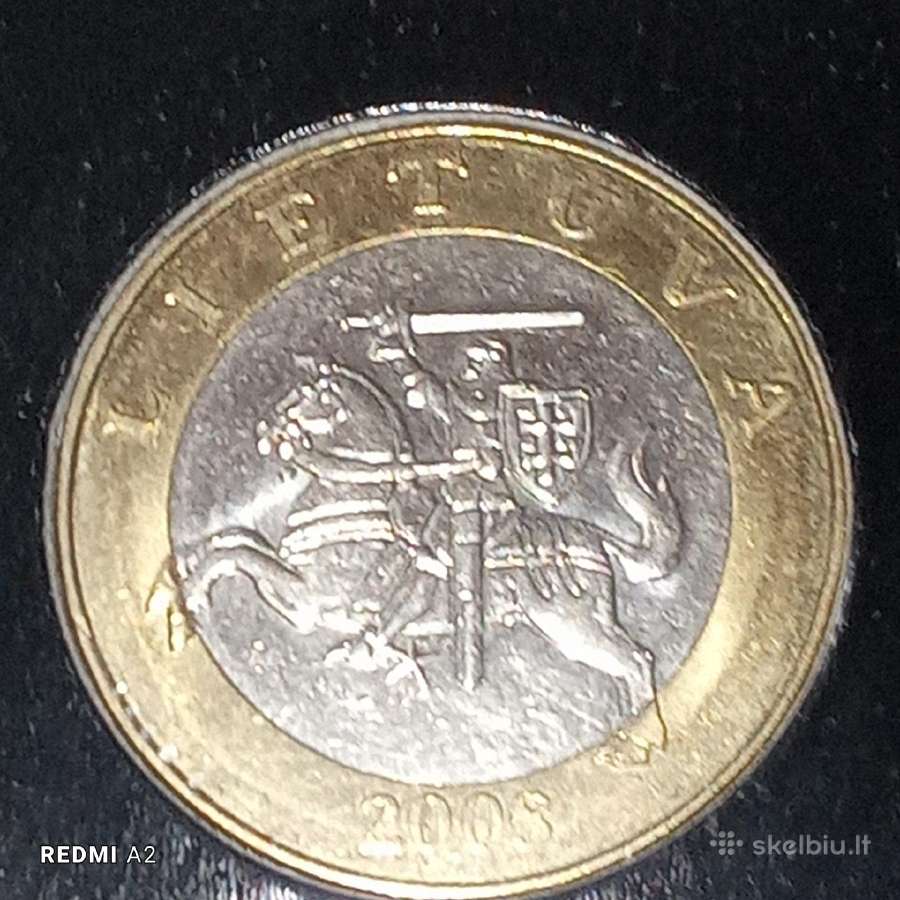 Lietuva 2 litai 2008