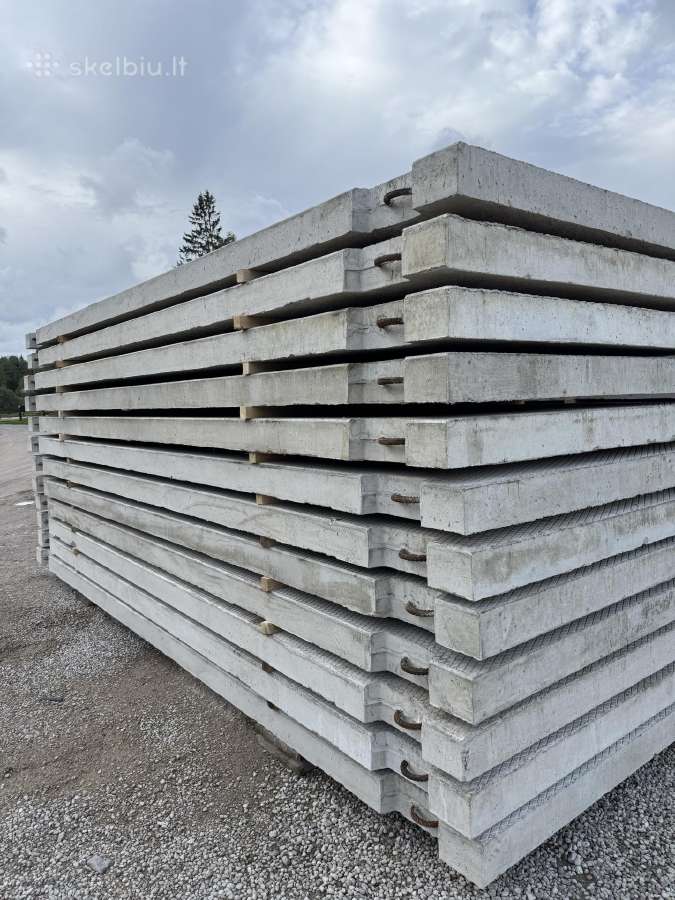 Betoninės kelio plokštės aikštelės logistika ūkis - nuotraukos Nr. 5