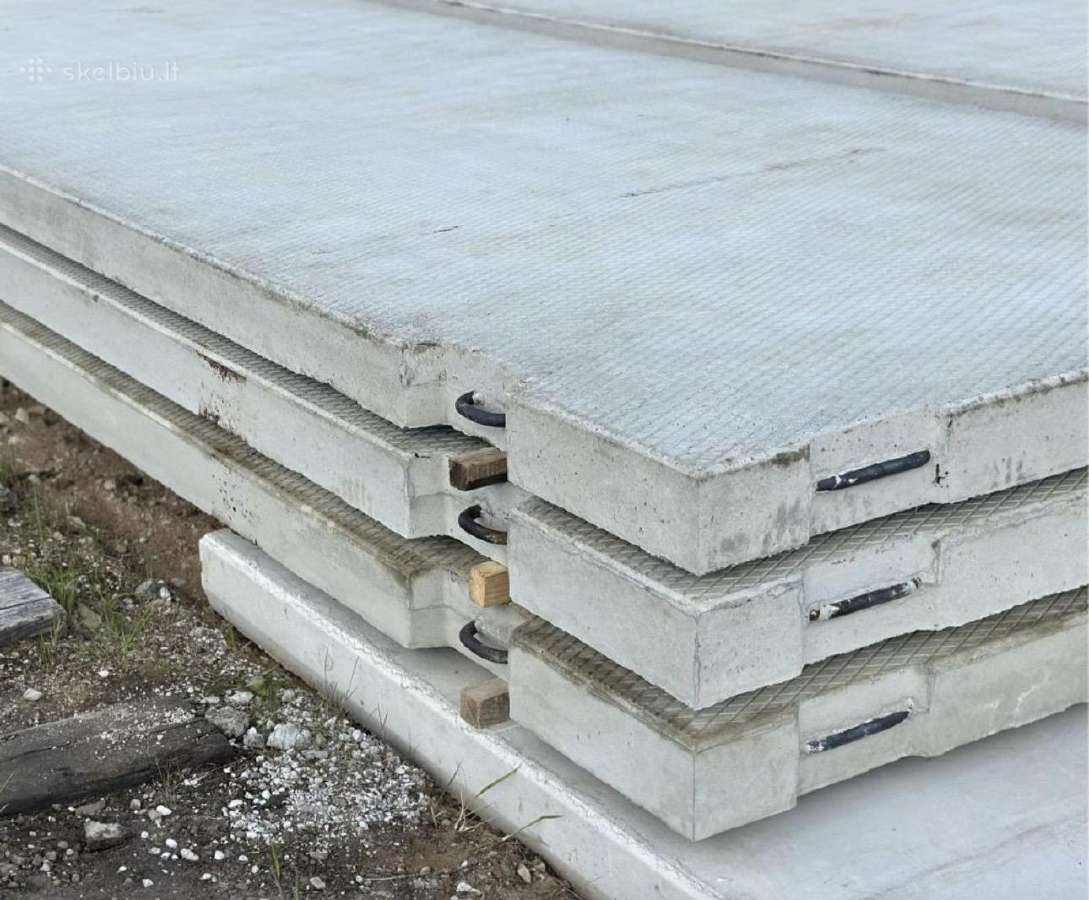 Betoninės kelio plokštės aikštelės logistika ūkis - nuotraukos Nr. 9