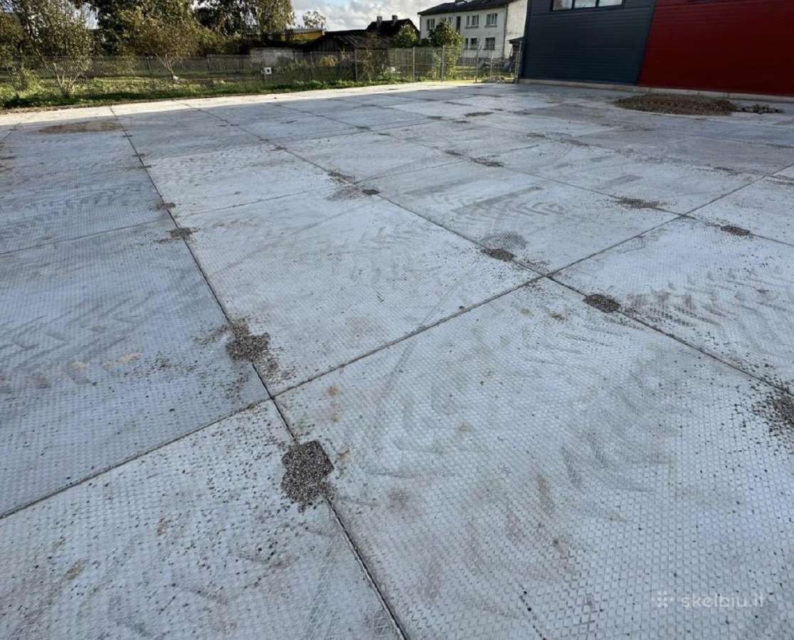 Betoninės kelio plokštės aikštelės logistika ūkis - nuotraukos Nr. 11