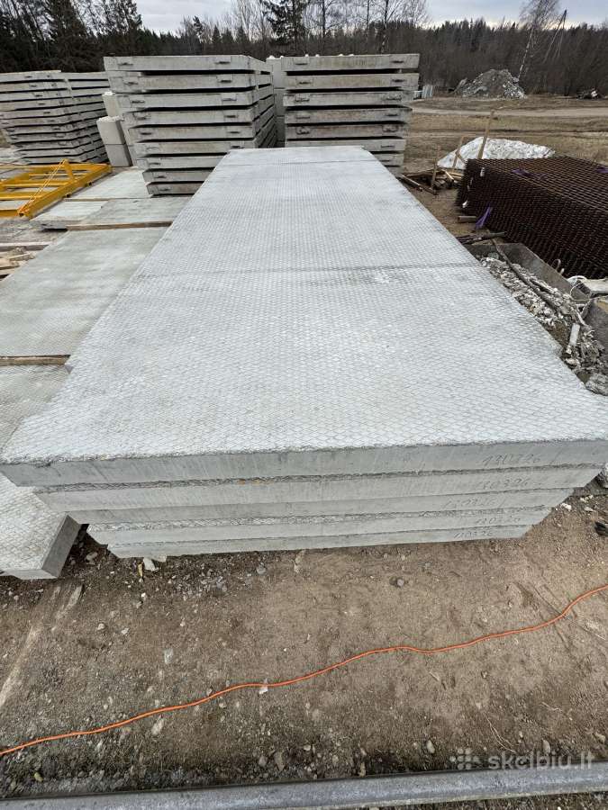 Betoninės kelio plokštės aikštelės logistika ūkis - nuotraukos Nr. 14