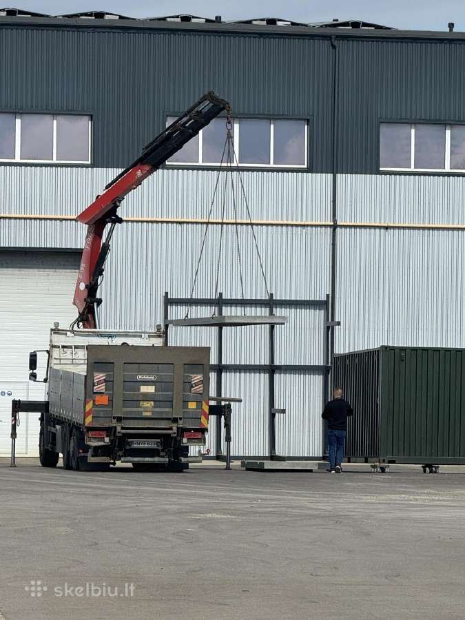 Betoninės kelio plokštės aikštelės logistika ūkis - nuotraukos Nr. 16