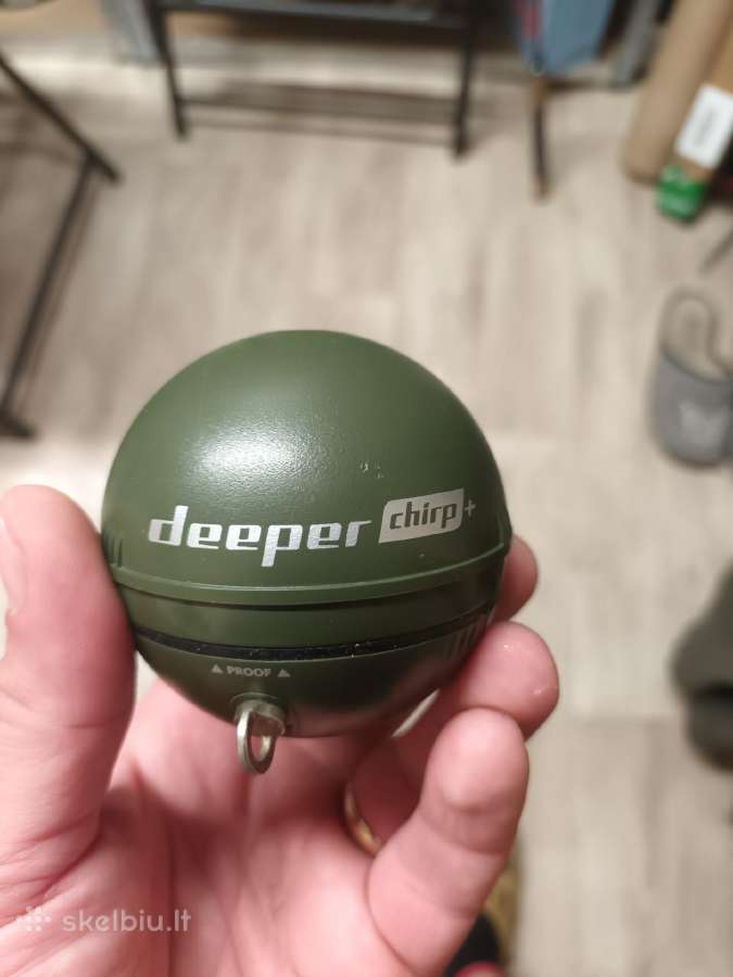 Deeper chirp+ sonaras
