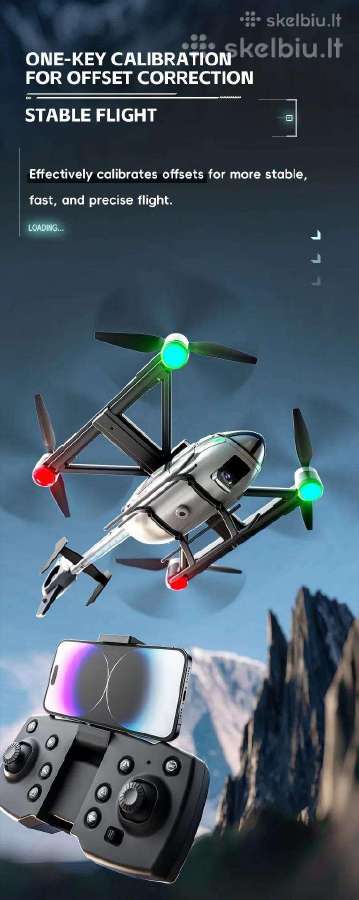 Dronas Dc-135 Jjrc super dron pradedantiesiems!