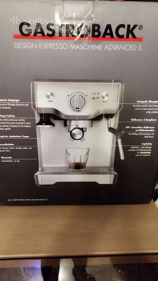 Espresso kavos aparatąs