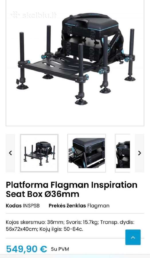 Parduodama Flagman Inspiration 36 feeder platforma