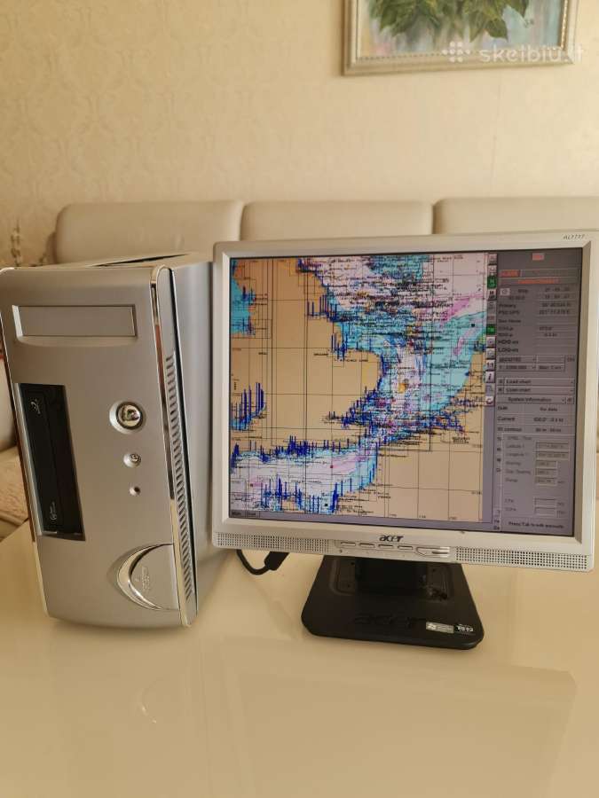 Kompiuteris su veikiančia Transas Navi Sailor 3000 - nuotraukos Nr. 4