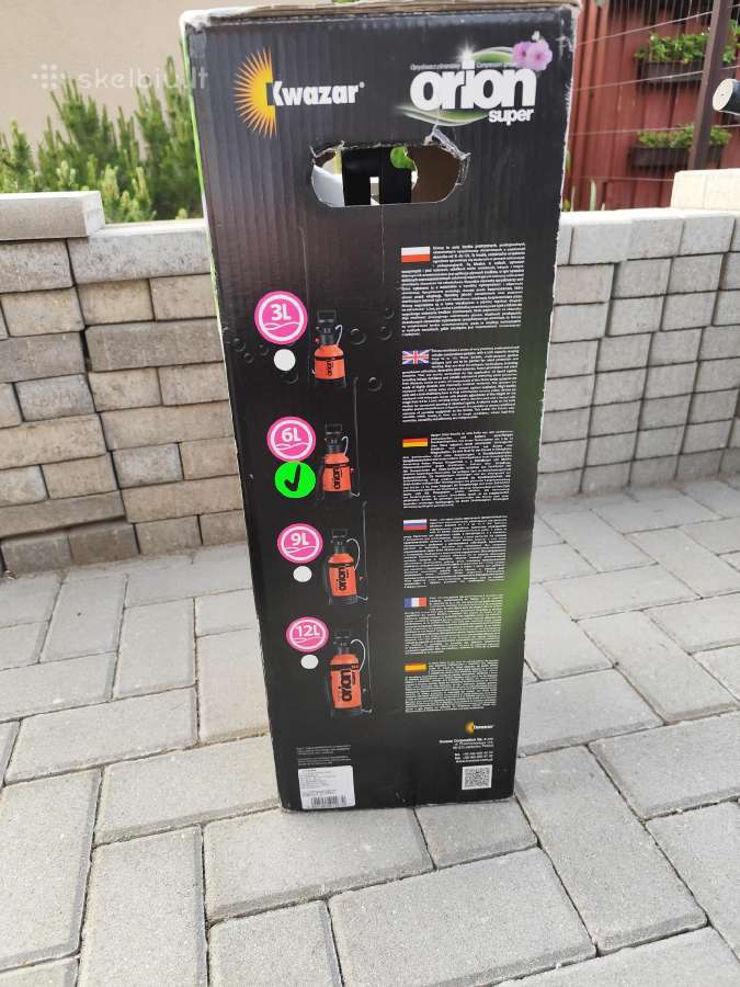 Sodo purkštuvas 6l Kwazar - nuotraukos Nr. 2