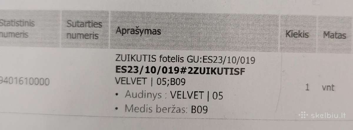 Vaikiškas fotelis zuikutis - nuotraukos Nr. 3