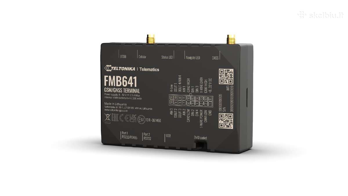 Fmb641 trackeriai
