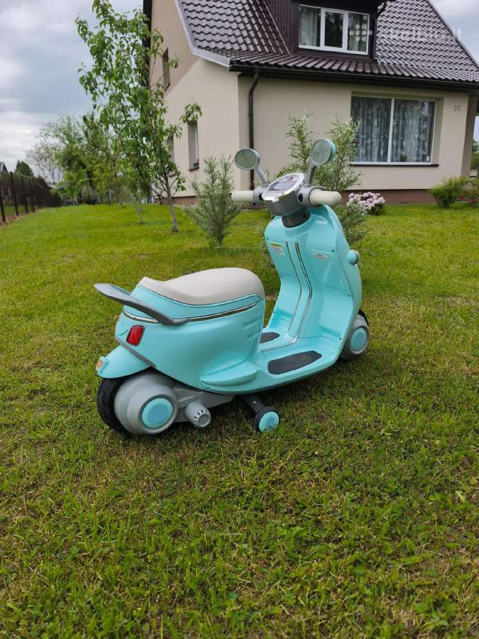 Elektrinis vaikiškas motoroleris - nuotraukos Nr. 2