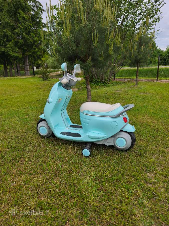 Elektrinis vaikiškas motoroleris - nuotraukos Nr. 3
