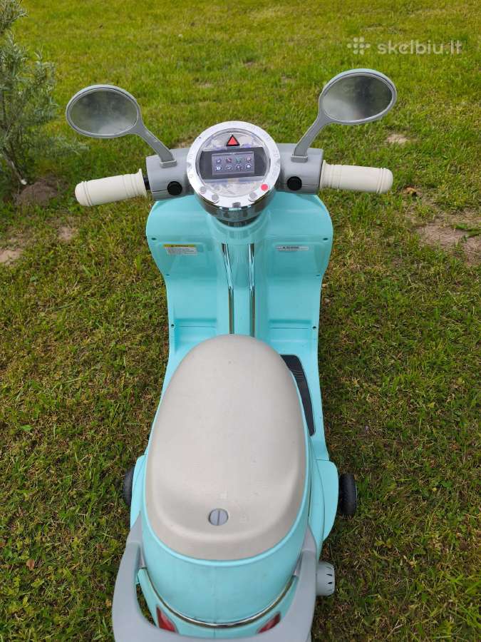 Elektrinis vaikiškas motoroleris - nuotraukos Nr. 4