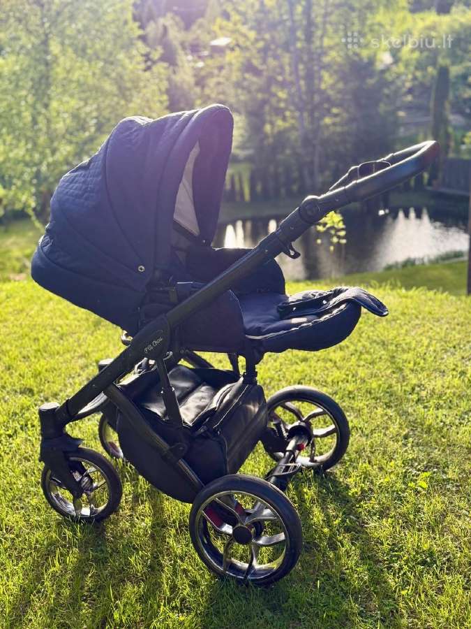 Išskirtinis 3in1 vežimėlis Ptit Chou Trento Navy - nuotraukos Nr. 10