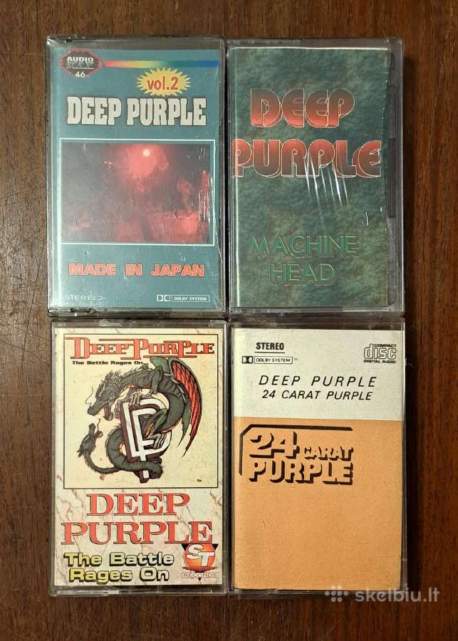 Deep Purple kasetės