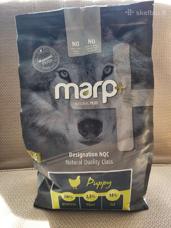 Kokybiškas Marp maistas šuniukams