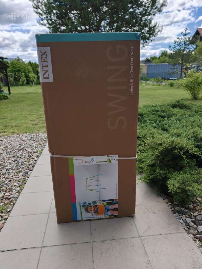 Naujos dvigubos Intex supynes