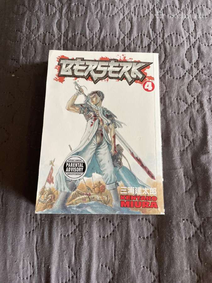 Berserk mangas 4 tonas