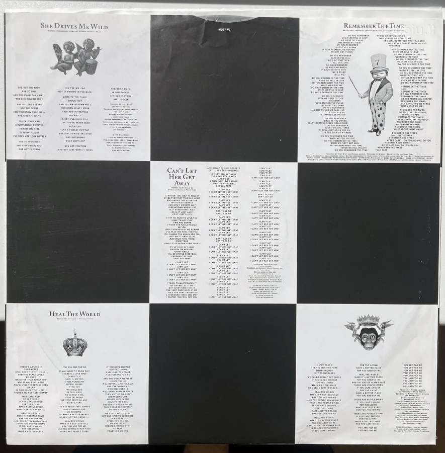 Michael Jackson - Dangerous ' 1991 2 Lp - nuotraukos Nr. 4
