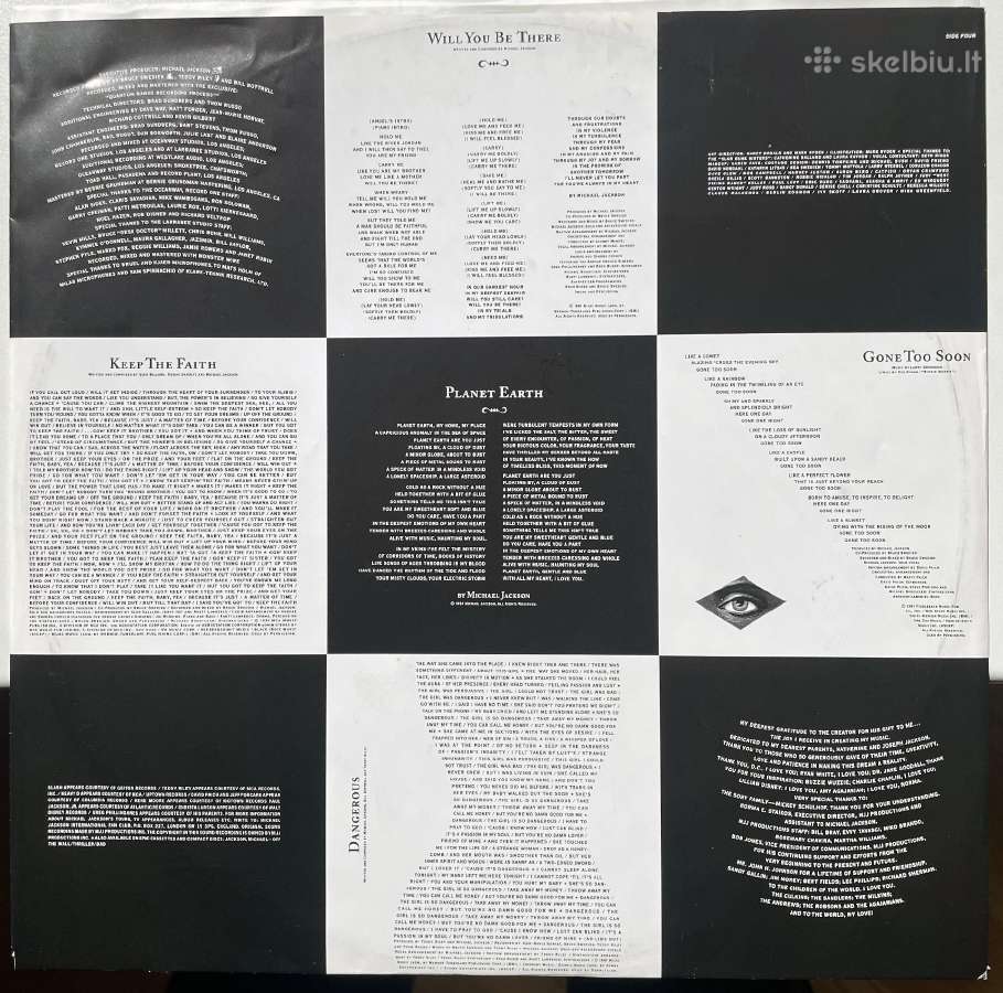 Michael Jackson - Dangerous ' 1991 2 Lp - nuotraukos Nr. 8