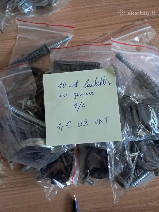 Vamzdžių laikikliai ir vidaus nuotekų alkūnės - nuotraukos Nr. 4